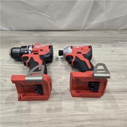 AS-IS Milwaukee M18 Compact Brushless 2-Tool Combo Kit