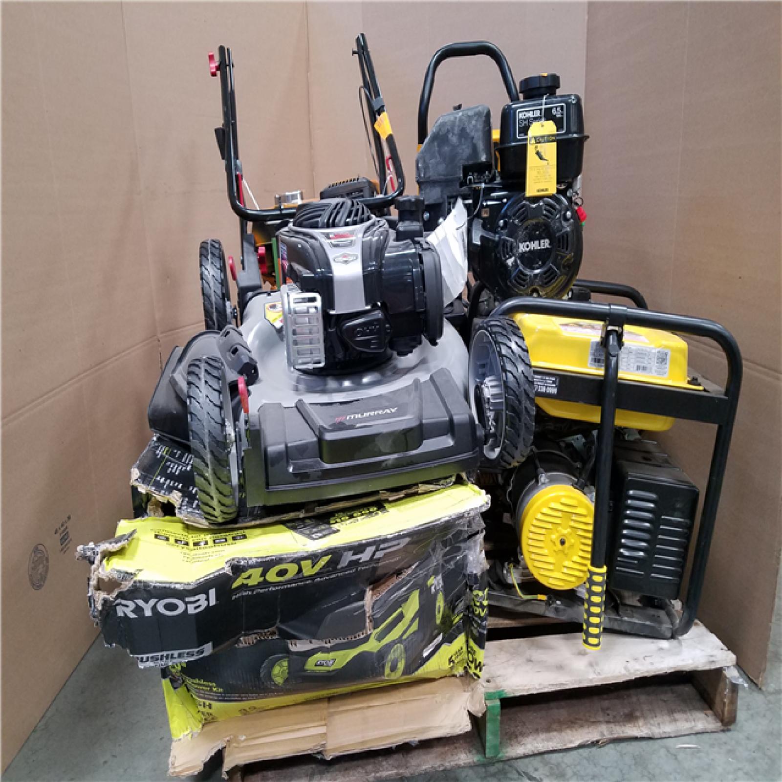 CALIFORNIA AS-IS OUTDOOR POWER EQUIPMENT