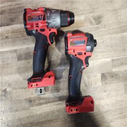 HOUSTON LOCATION - AS-IS MILWAUKEE FUEL 18V Lithium-Ion Brushless Cordless Hammer Drill and Impact Driver Combo Kit (2-Tool) with 2 Batteries