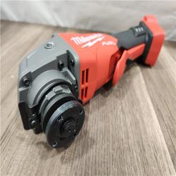 AS-IS- Milwaukee FUEL 18-Volt Lithium-Ion Brushless Cordless 4-1/2 in./5 in. Grinder W/Paddle Switch (Tool-Only)