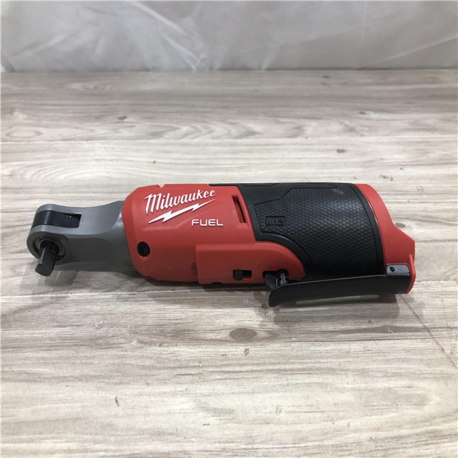 AS-IS Milwaukee FUEL 12-Volt Lithium-Ion Cordless High Speed 3/8 in. Ratchet (Tool-Only)