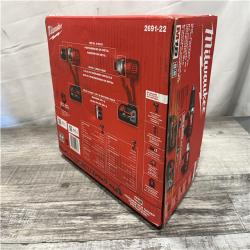 NEW - Milwaukee 18V Lithium-Ion Cordless Drill Driver/Impact Driver Combo Kit