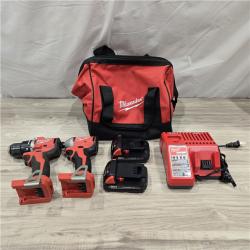 AS-IS Milwaukee M18 Compact 2-Tool Combo Kit