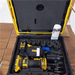 California NEW DeWalt 20V Max Hydraulic Knockout tool Kit with 1/2 - 2 Punches & Dies