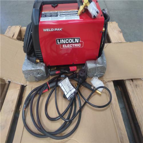 CALIFORNIA AS-IS lINCOLN ELECTRIC WELD-PAK
