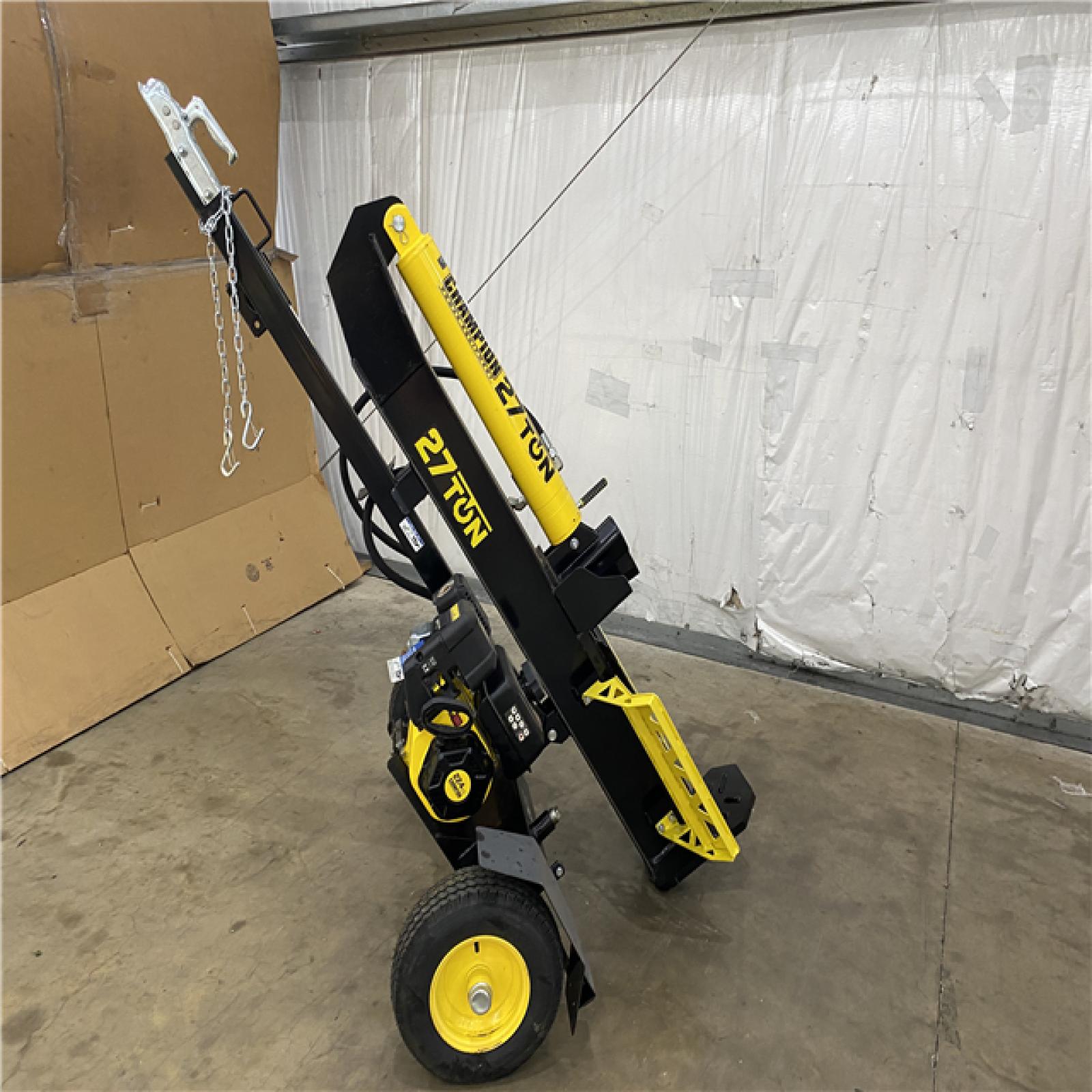 Houston Location - AS IS Champion 27 Ton Log Splitter
