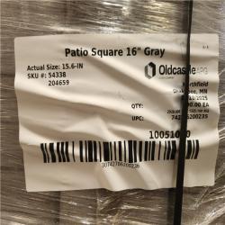 Phoenix NEW Pavestone 16 in. x 16 in. x 1.75 in. Yukon Square Concrete Step Stone Pallet (90-Pieces)