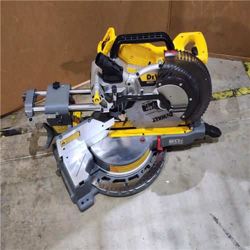 HOUSTON LOCATION - AS-IS DEWALT 60V Lithium-Ion 12 in. Cordless Sliding Miter Saw (Tool Only)