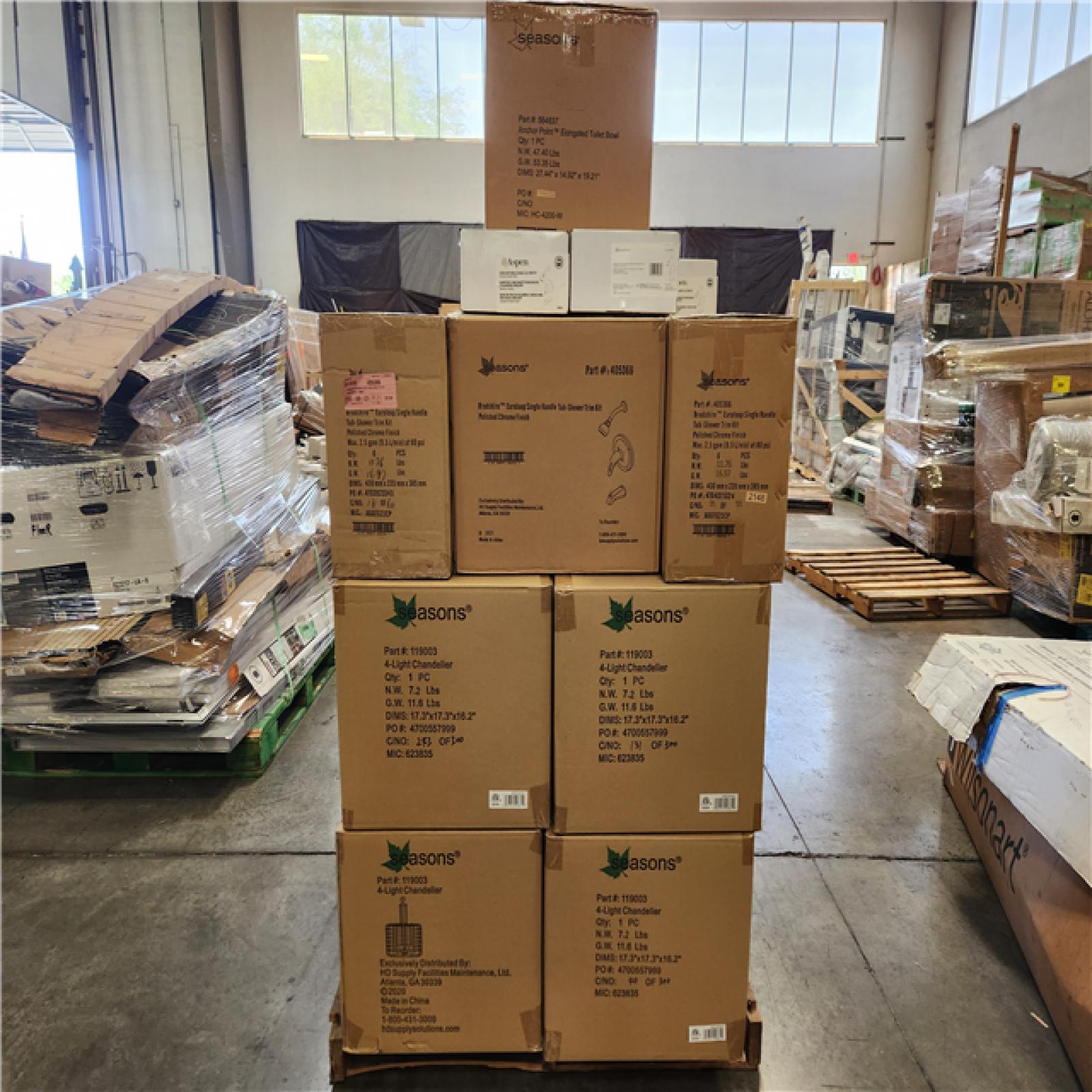Phoenix Location NEW Mixed Seasons Home Improvement Pallet