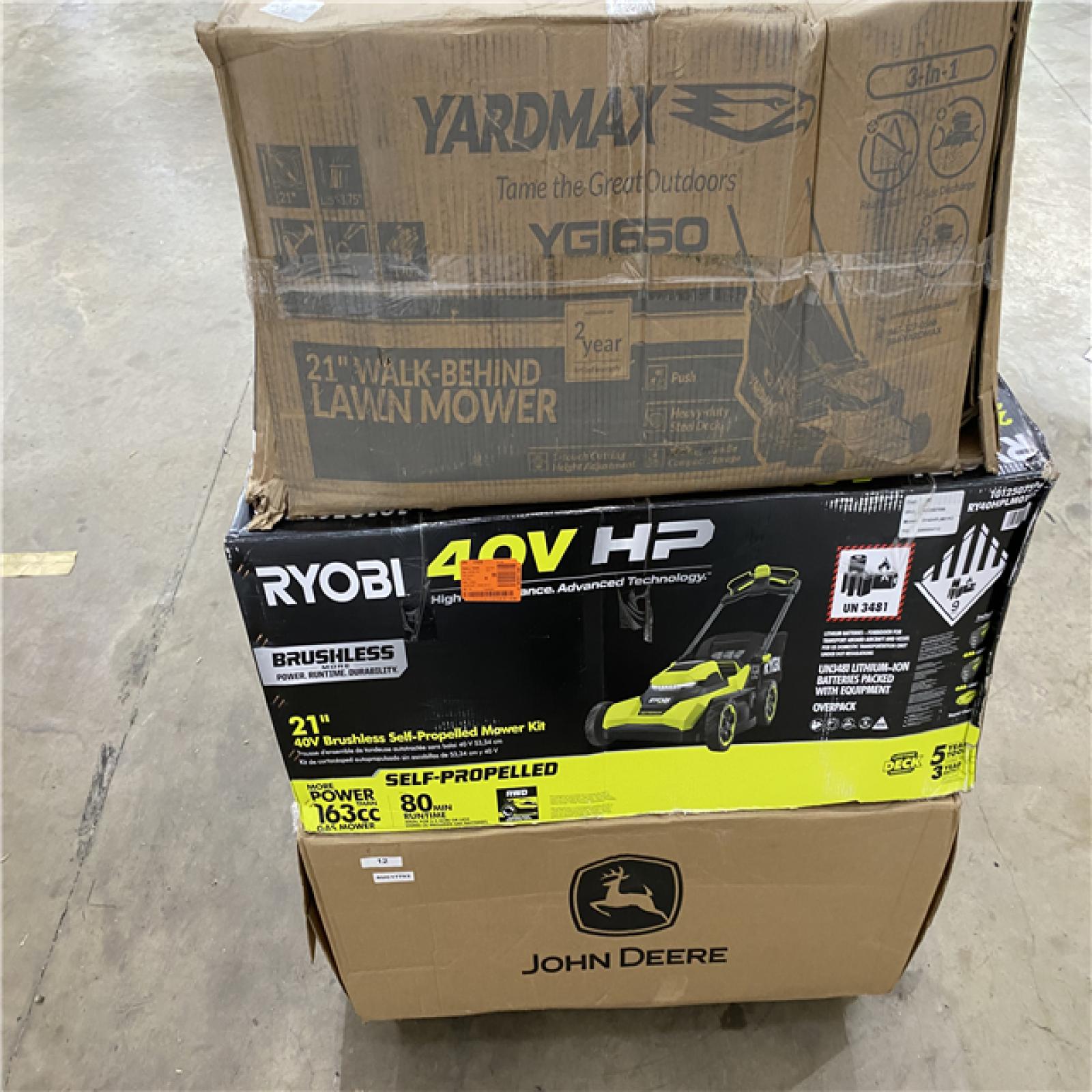 Houston Location AS IS - Outdoor Power Equipment
