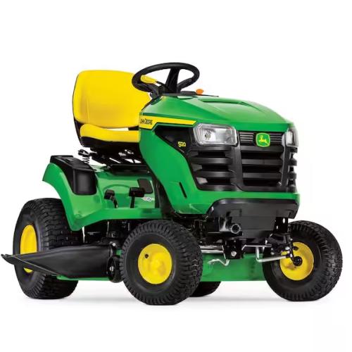 DALLAS LOCATION -John Deere S120 42 in. 22 HP V-Twin Gas Hydrostatic Riding Lawn Mower