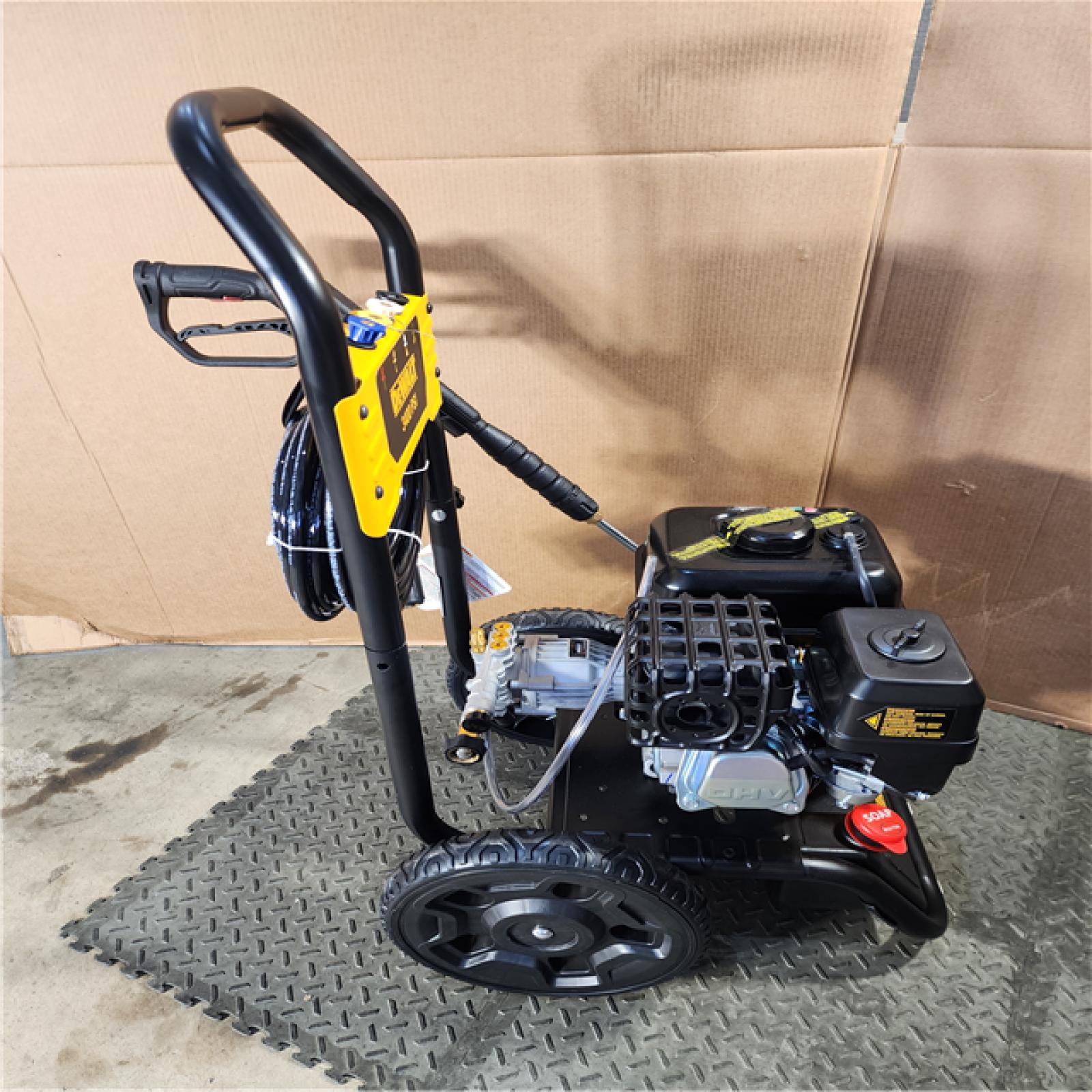 HOUSTON LOCATION - AS-IS DEWALT 3400 PSI 2.5 GPM Gas Cold Water Pressure Washer with 208cc Engine