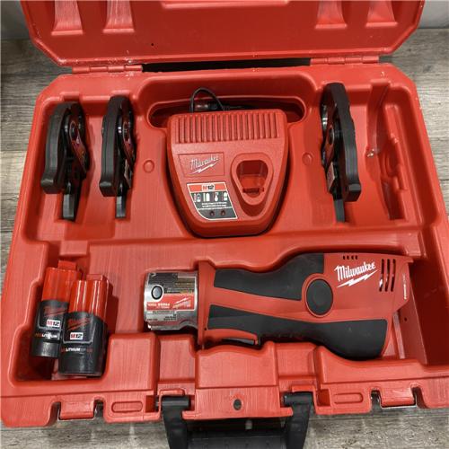 AS-IS Milwaukee 12-Volt Lithium-Ion Force Logic Cordless Press Tool Kit