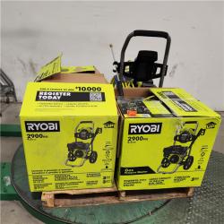 Dallas Location - As-Is RYOBI GAS PRESSURE WASHER (Lot Of 4)