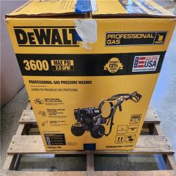 Phoenix DEWALT 3600 PSI 2.5 GPM Gas Pressure Washer with Honda GX200 Engine  Heavy-Duty Commercial Cold Water Power Cleaner
