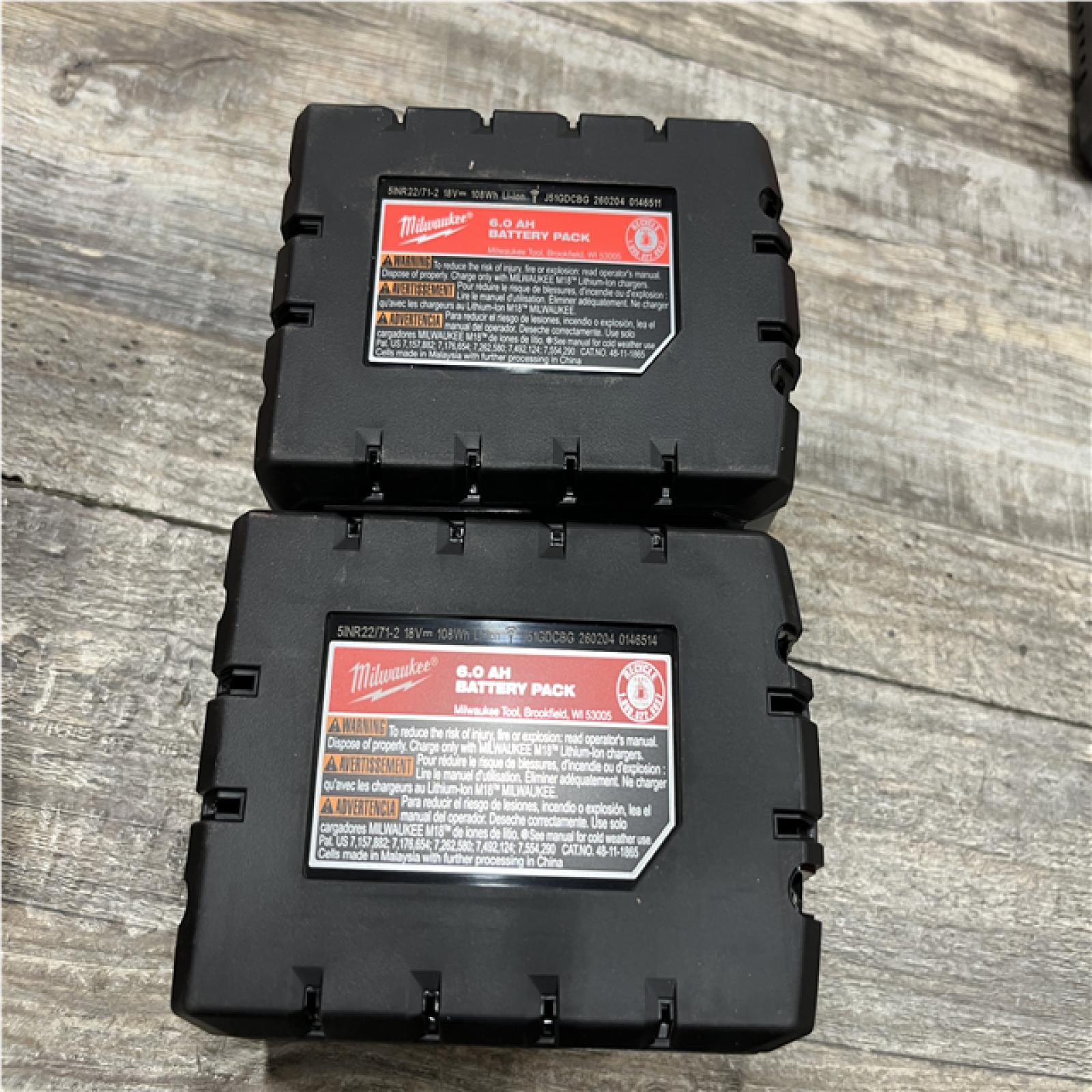 AS-IS Milwaukee 18-Volt Lithium-Ion High Output Starter Kit