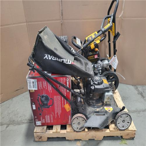 CALIFORNIA AS-IS OUTDOOR POWER EQUIPMENT