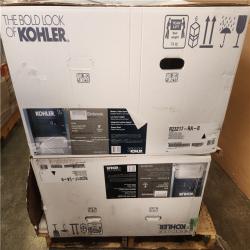 Phoenix AS-IS 2 KOHLER Elmbrook 60 in. x 30.25 in. Soaking Bathtub with Right-Hand Drain in White