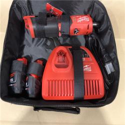AS-IS - Milwaukee FUEL 12V 1/4 Cordless Brushless Straight Die Grinder Kit