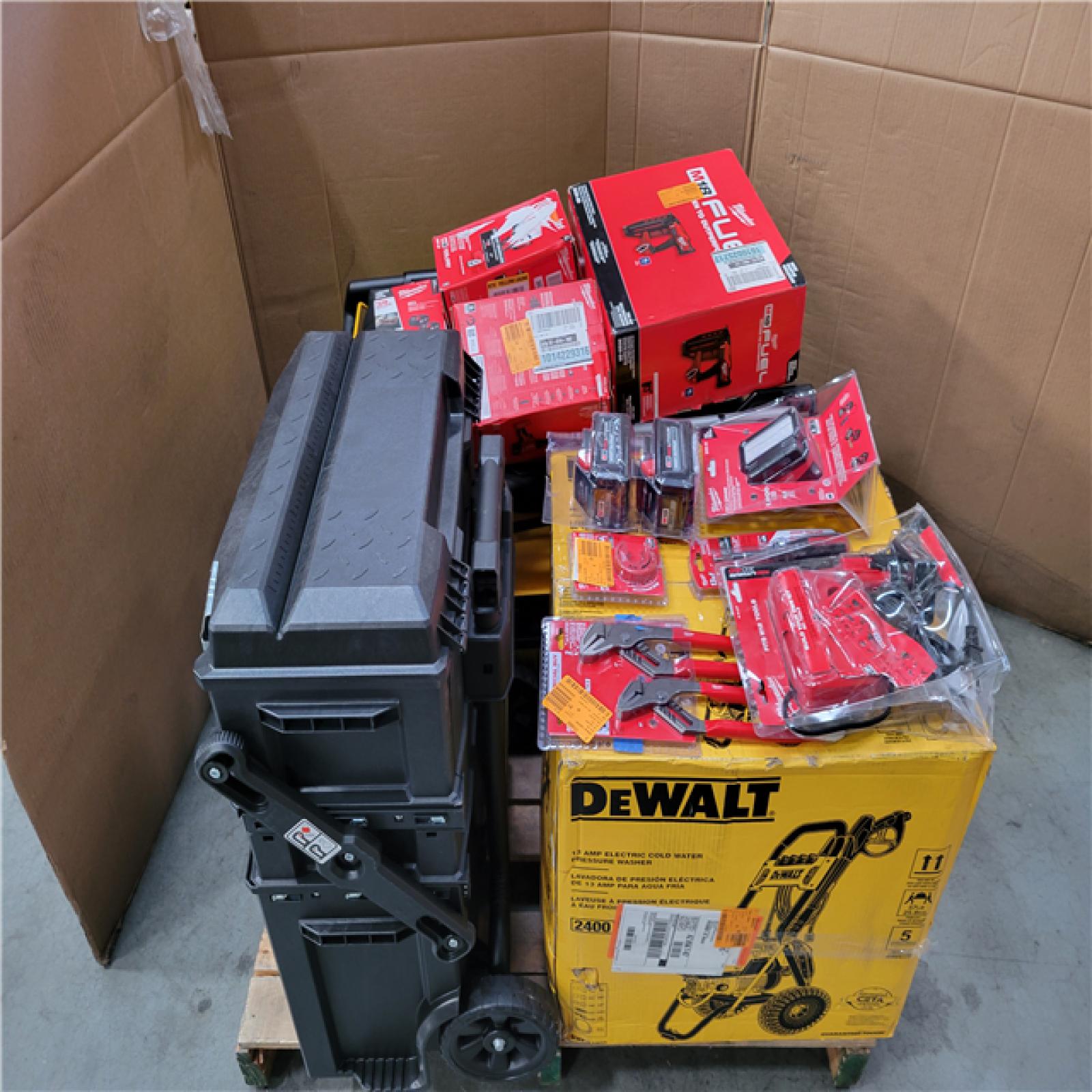 CALIFORNIA AS-IS TOOL PALLET