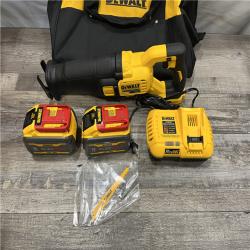 AS-IS DEWALT FLEXVOLT 60-Volt MAX Cordless Brushless Reciprocating Saw Kit