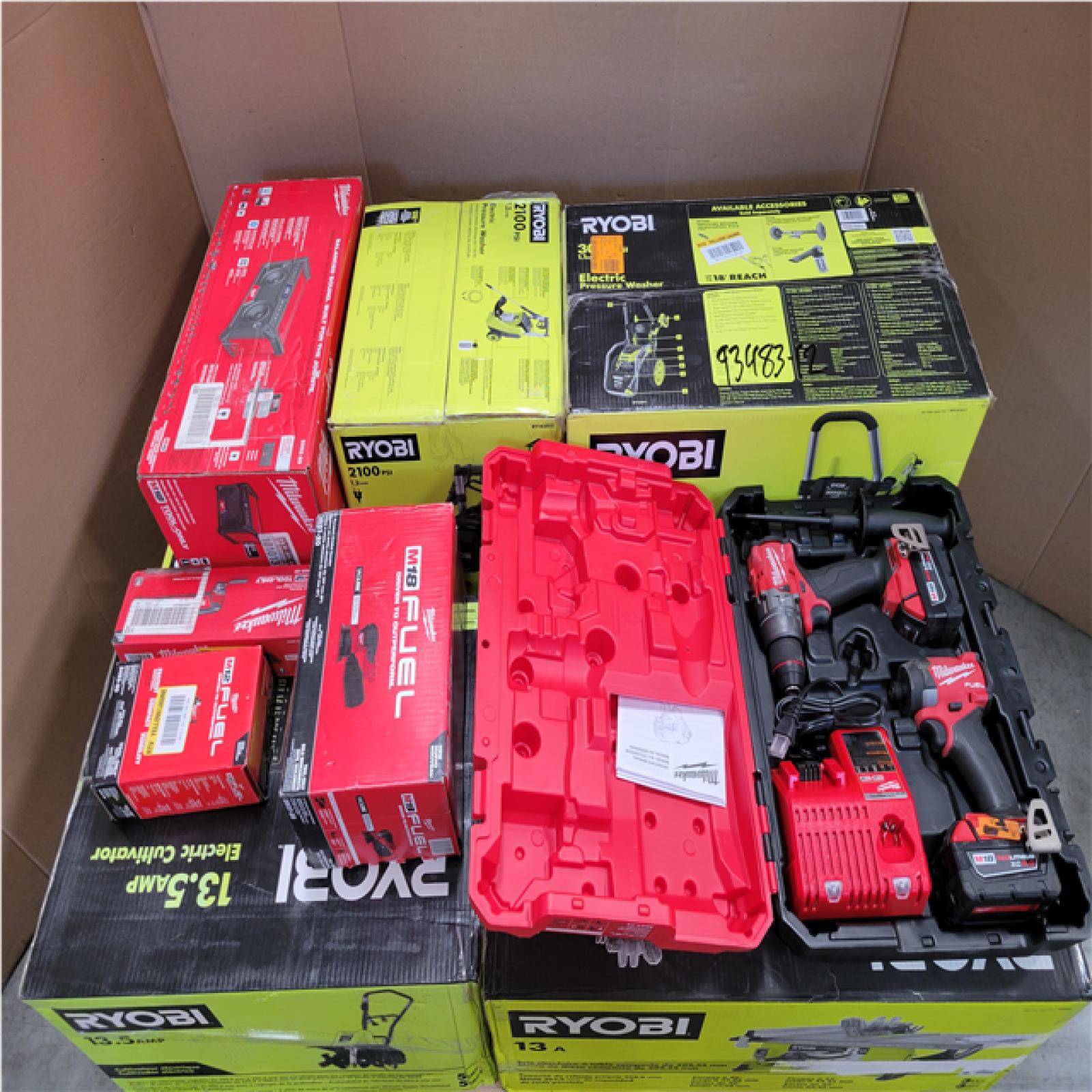 CALIFORNIA AS-IS TOOL PALLET