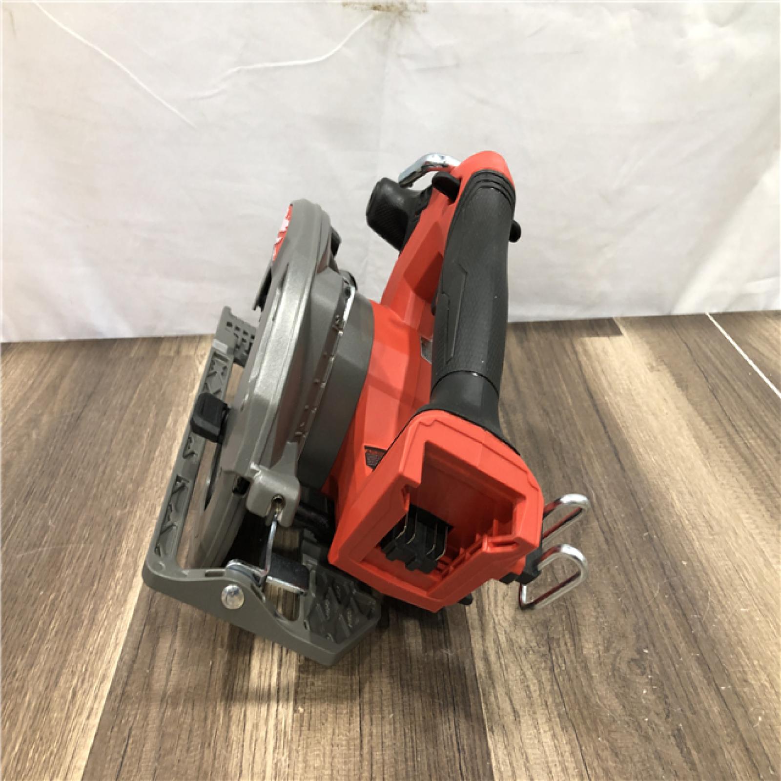 AS-IS Milwaukee FUEL 18V Lithium-Ion Brushless Cordless 6-1/2 in. Circular Saw (Tool-Only)