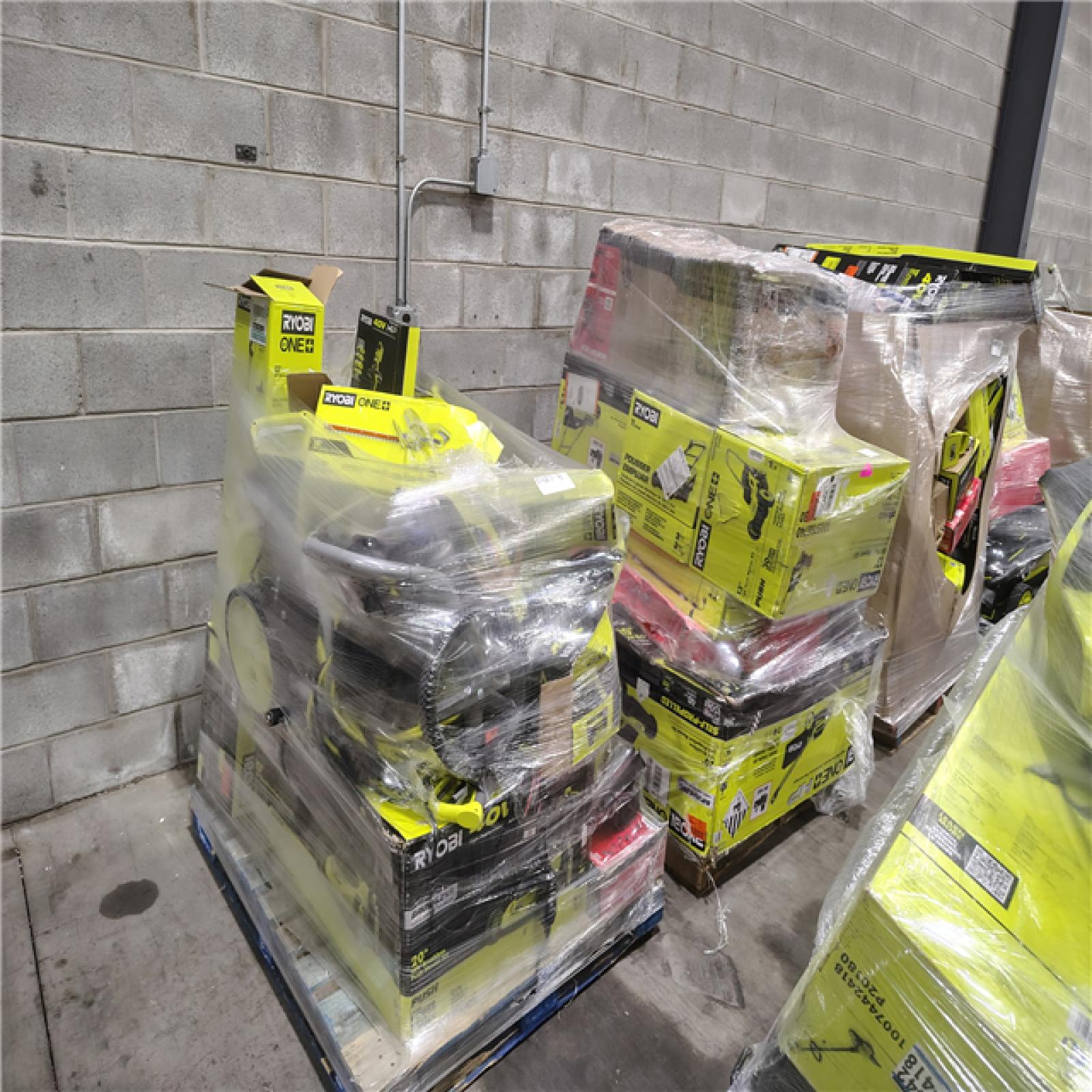 Pittston Location AS-IS Power Tools Partial Truckload (13 Pallets) 0427-B