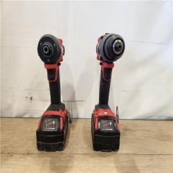 AS-IS- Milwaukee FUEL 18V Lithium-Ion Brushless Cordless Hammer Drill and Impact Driver Combo Kit