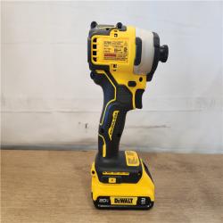 AS-IS- DeWalt ATOMIC 20V MAX Brushless Compact 1/4 in. Impact Driver Kit