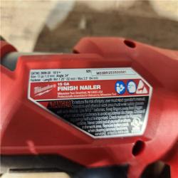 HOUSTON LOCATION - AS - IS Milwaukee FUEL 18-Volt Lithium-Ion Brushless Cordless Gen II 15-Gauge Angled Finish Nailer (Tool-Only)