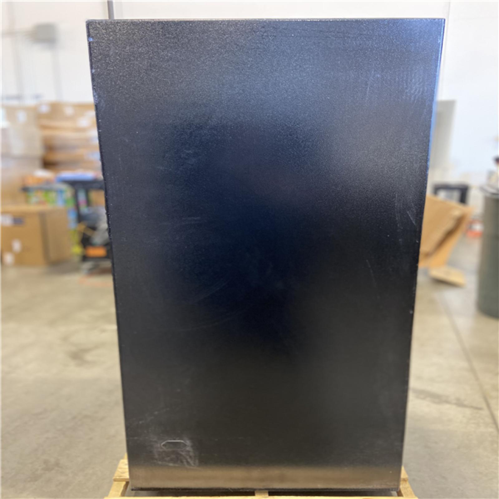 DALLAS LOCATION - LIBERTY SAFE Centurion 24-Gun 40-min fire rating EMP E-Lock, 59.25 in H x 28.25 in W x 20 in. L, Black Gun Safe