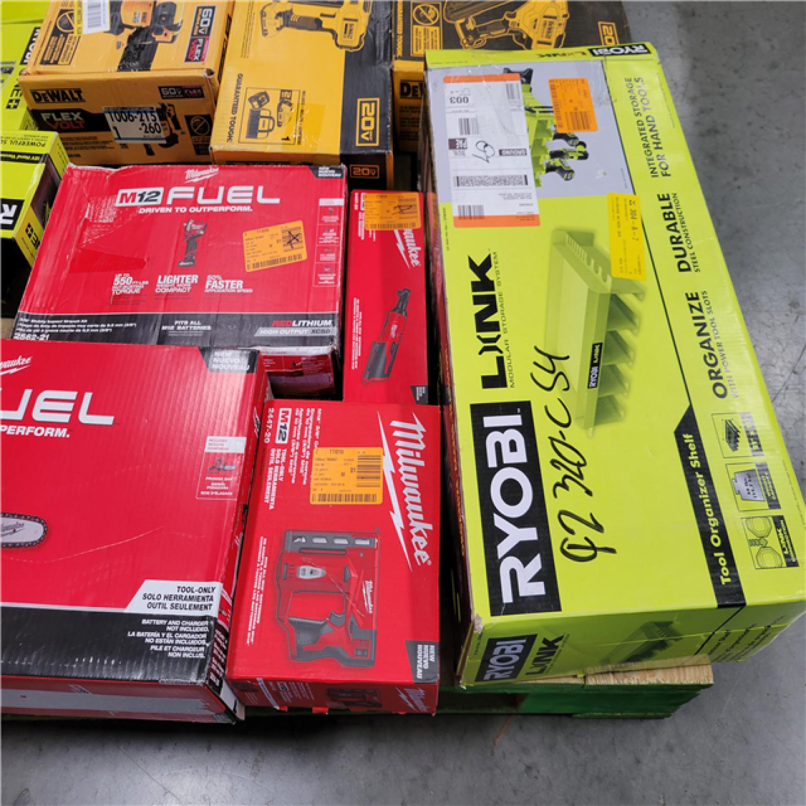 CALIFORNIA AS-IS TOOL PALLET