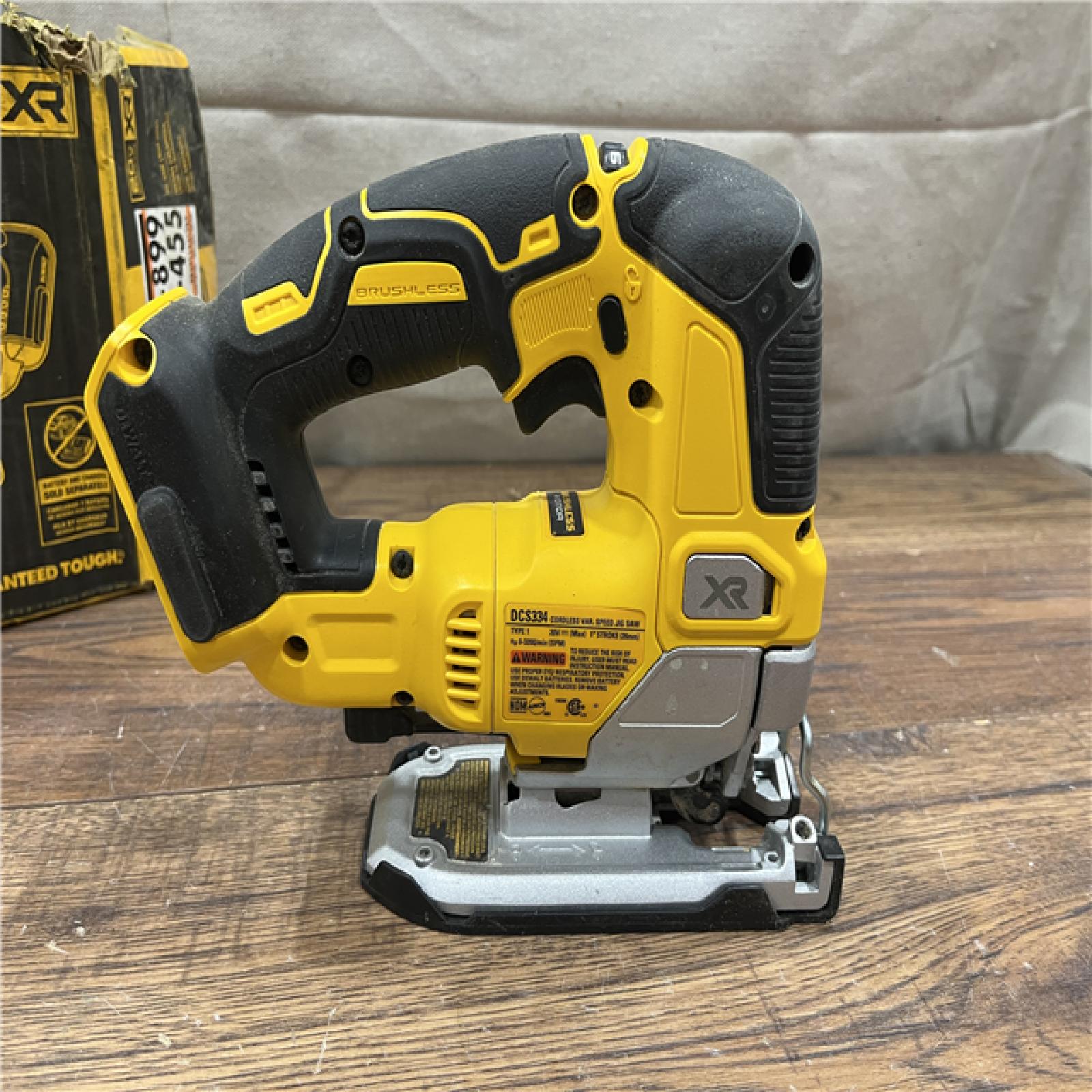AS-IS 20V MAX XR Cordless Brushless Jigsaw (Tool Only)