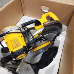 As-Is- DEWALT 12 in. 15 Amp Compound Double Bevel Miter Saw