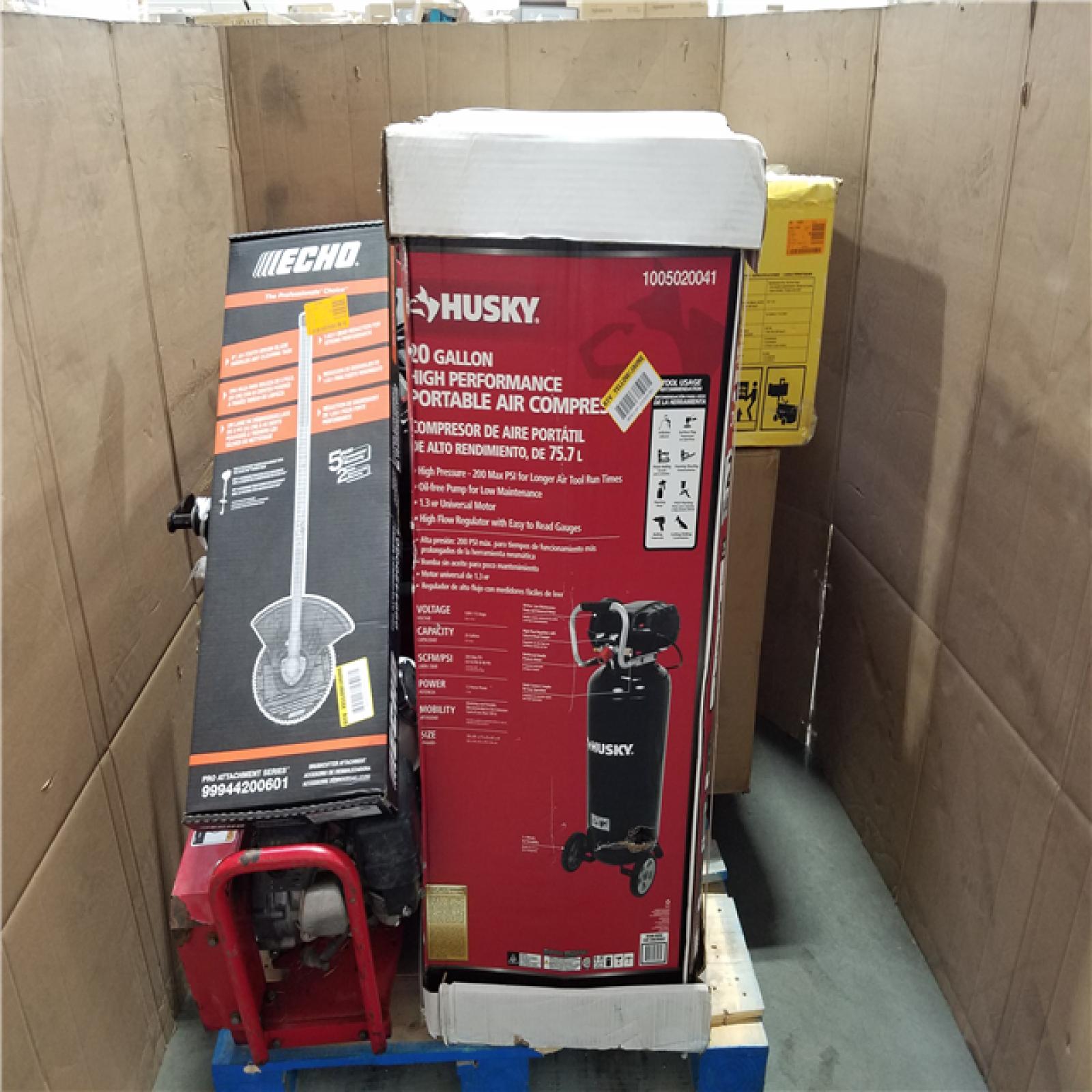 CALIFORNIA AS-IS OUTDOOR POWER EQUIPMENT