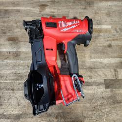 HOUSTON LOCATION - AS-IS Milwaukee M18 FUEL 18-Volt Lithium-Ion Brushless Cordless Coil Roofing Nailer (Tool Only)