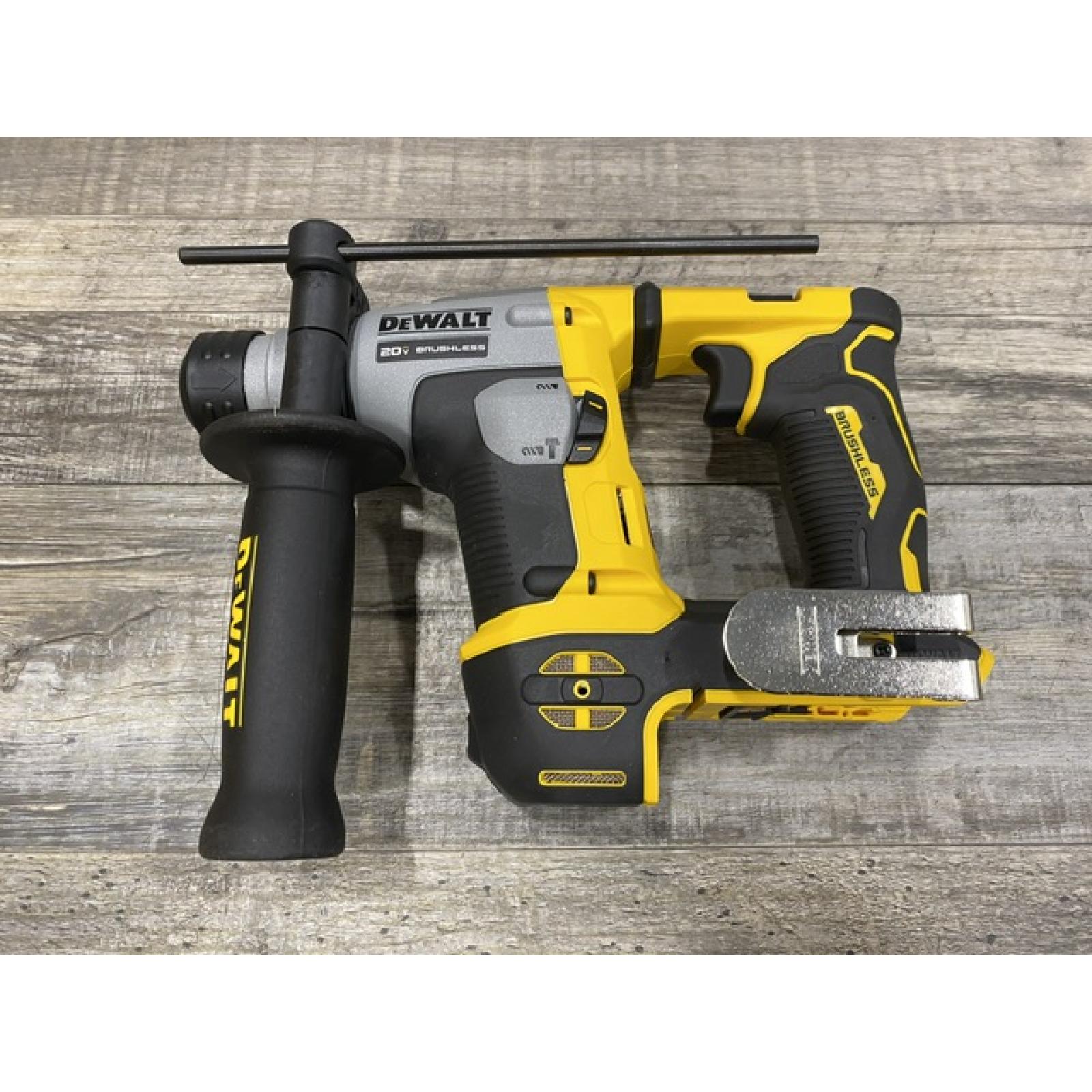AS-IS DEWALT ATOMIC 20V MAX Cordless Brushless Ultra-Compact 5/8 in. SDS Plus Hammer Drill (Tool Only)