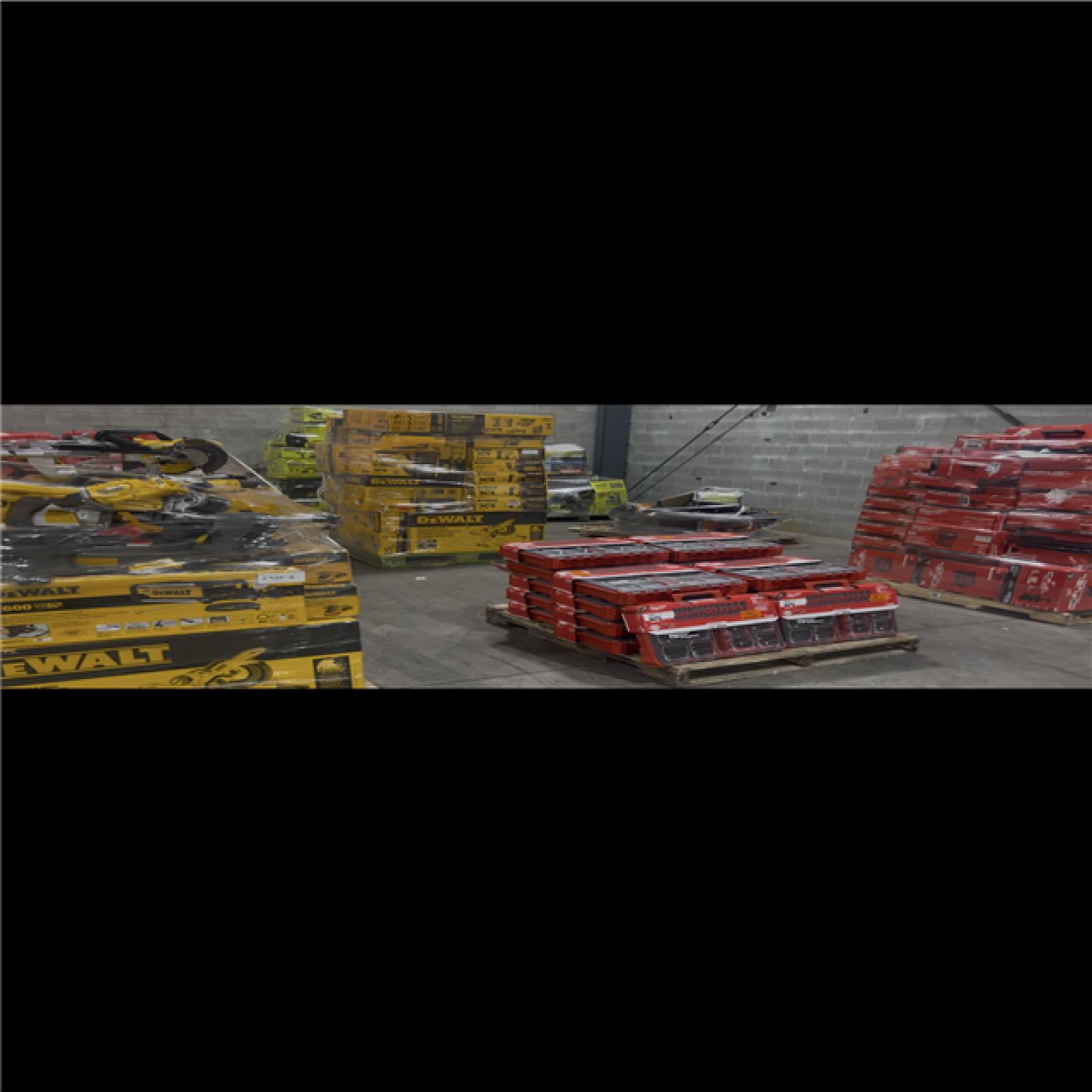 Pittston Location As-Is Power Tools Partial Truckload (12 Pallets) 2426-B