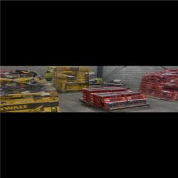 Pittston Location As-Is Power Tools Partial Truckload (12 Pallets) 2426-B