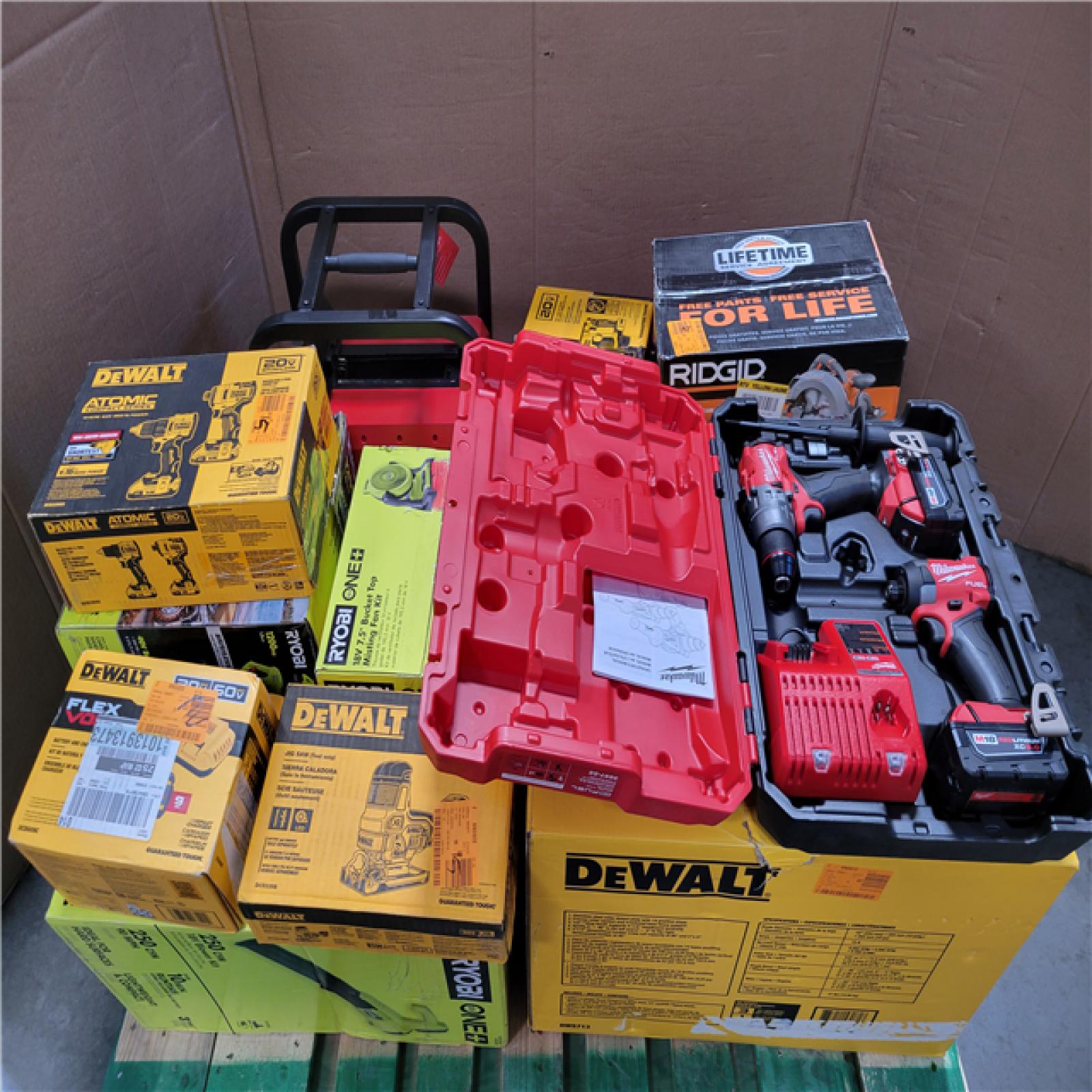 CALIFORNIA AS-IS TOOL PALLET