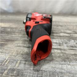 AS-IS Milwaukee FUEL 12V Lithium-Ion Brushless Cordless Stubby 1/2 in. Impact Wrench (Tool-Only)