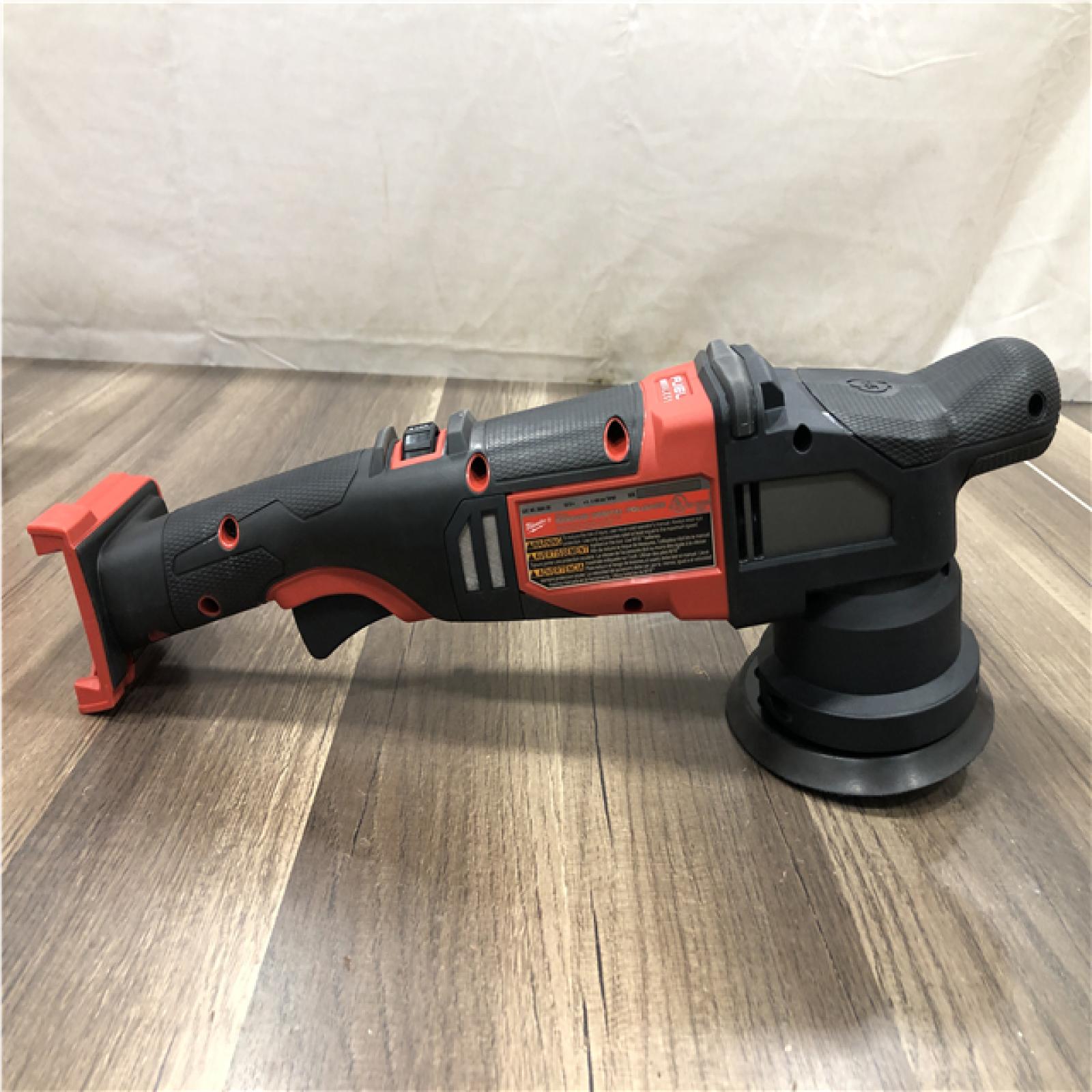 AS-IS Milwaukee FUEL18V Lithium-Ion Brushless Cordless 15MM DA Polisher (Tool-Only)