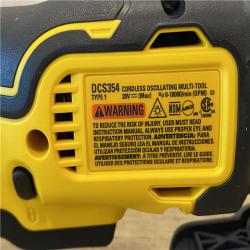 AS-IS DEWALT ATOMIC 20V MAX Cordless Brushless Oscillating Multi Tool (Tool Only)