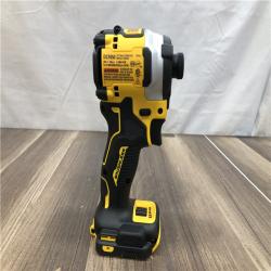 AS-IS DEWALT ATOMIC 20V MAX Cordless Brushless Compact 1/4 in. Impact Driver (Tool Only)