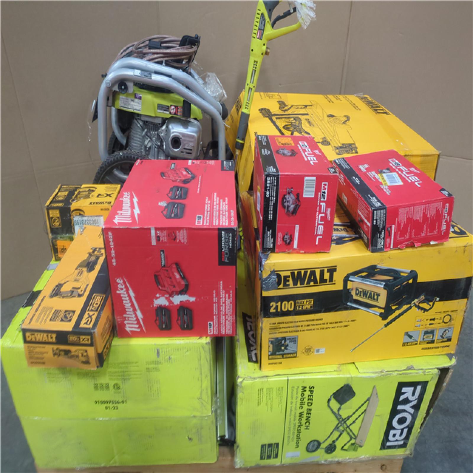 CALIFORNIA AS-IS TOOL PALLET