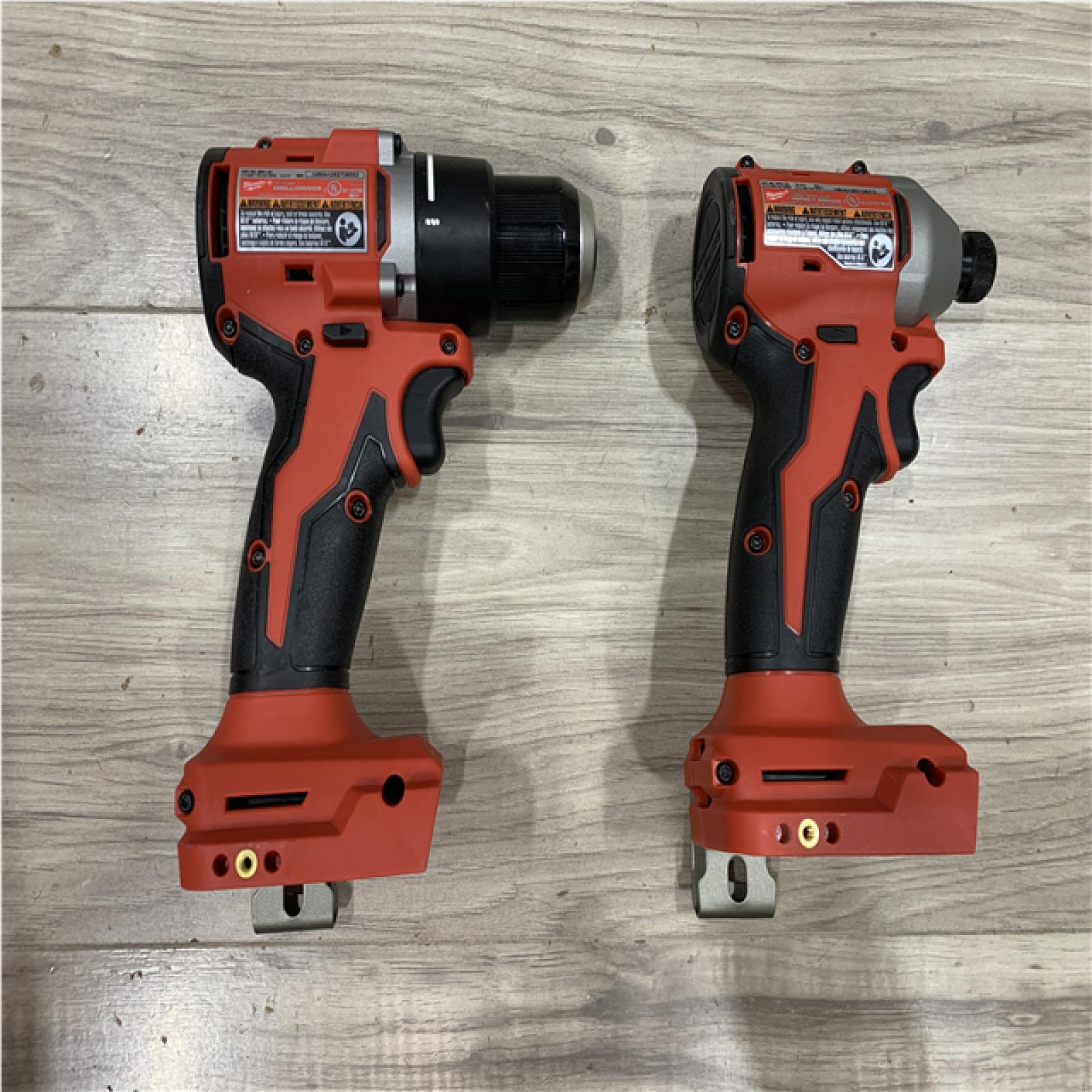 AS-IS Milwaukee 18V Lithium-Ion Brushless Cordless Compact Drill/Impact Combo Kit