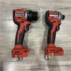 AS-IS Milwaukee 18V Lithium-Ion Brushless Cordless Compact Drill/Impact Combo Kit