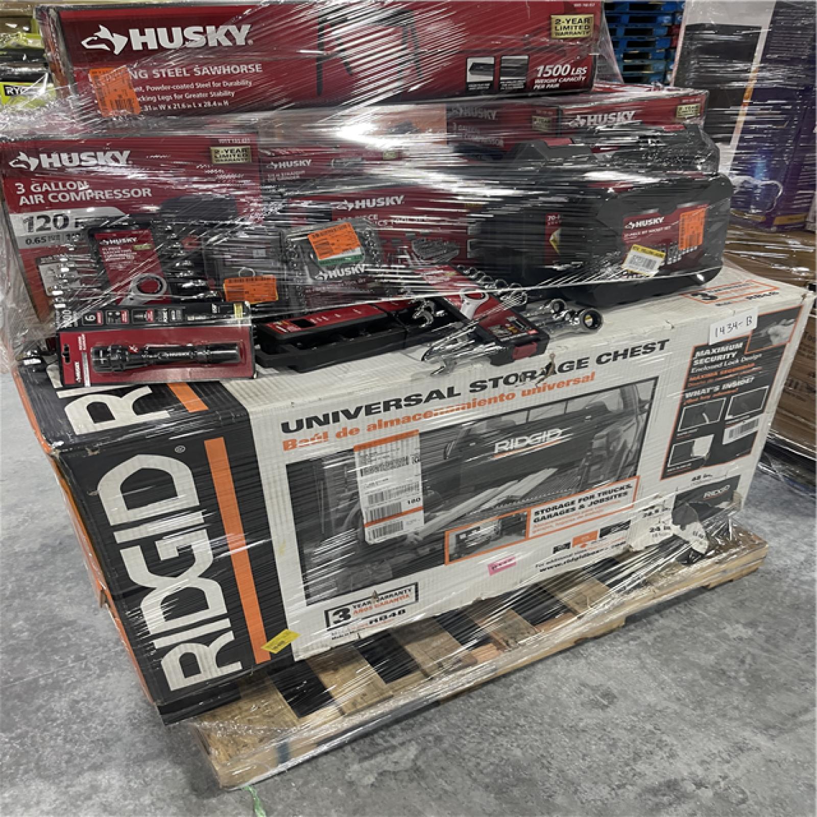 Atlanta Location As-Is Tools and More Partial Truckload (13 Pallets) 1434-B