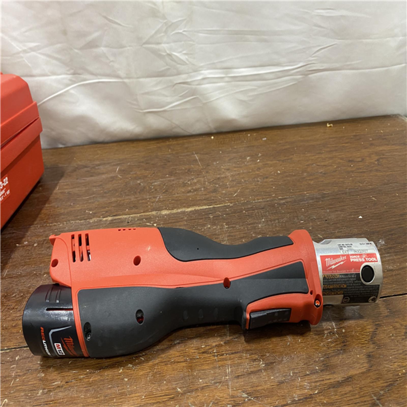 AS-IS Milwaukee 2473-22 M12 Li-Ion FORCE LOGIC Press Tool Kit New